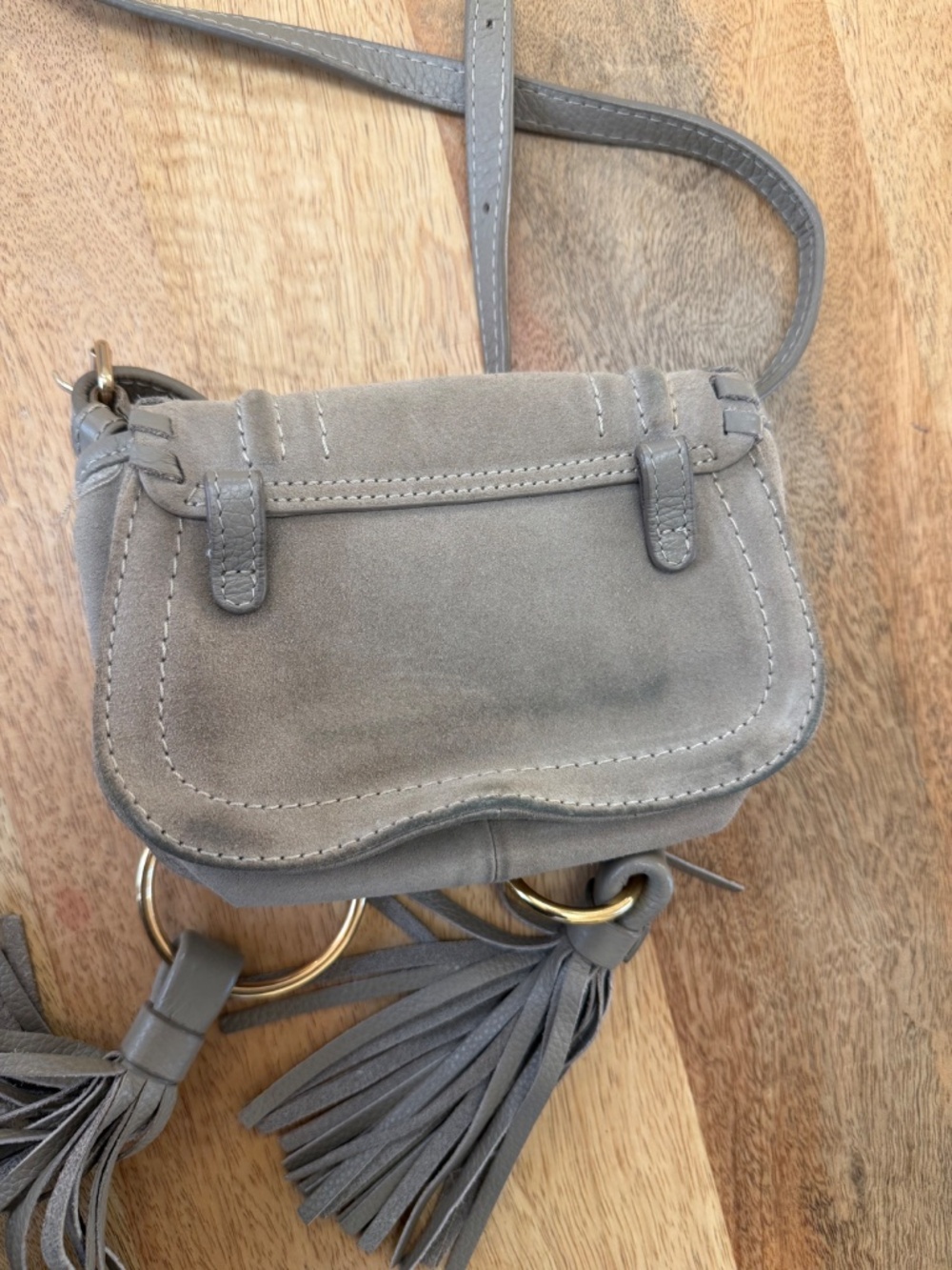 See by Chloe Suede Crossbody Bag - Picture 7 of 9